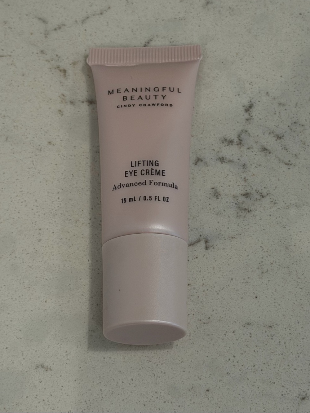 NEW sealed Meaningful Beauty Lifting Eye Crème - Pale Pink Tube .5 FL OZ